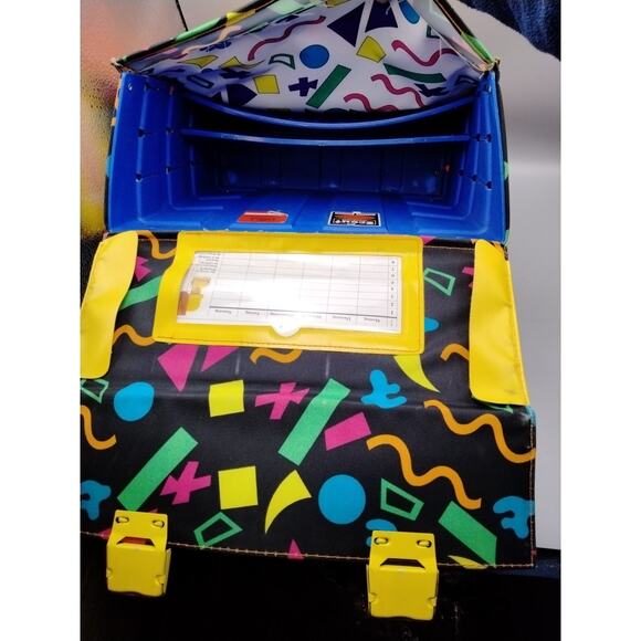 Vintage 1980s SternJakob Scout 2 Backpack Black Funky Retro